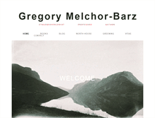 Tablet Screenshot of gregorybarz.com